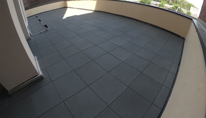 Rooftop Patio Area Using Pigmented Grey